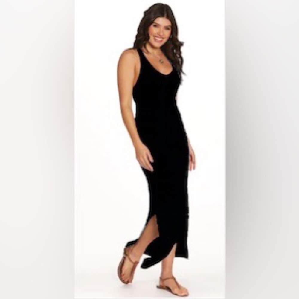 River + Sky Till Dawn Maxi Dress - Black - L/size 12 - worn once
